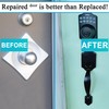 5" Backset Entry Door Latch Fits 19/64" (7.6mm) Square Interface