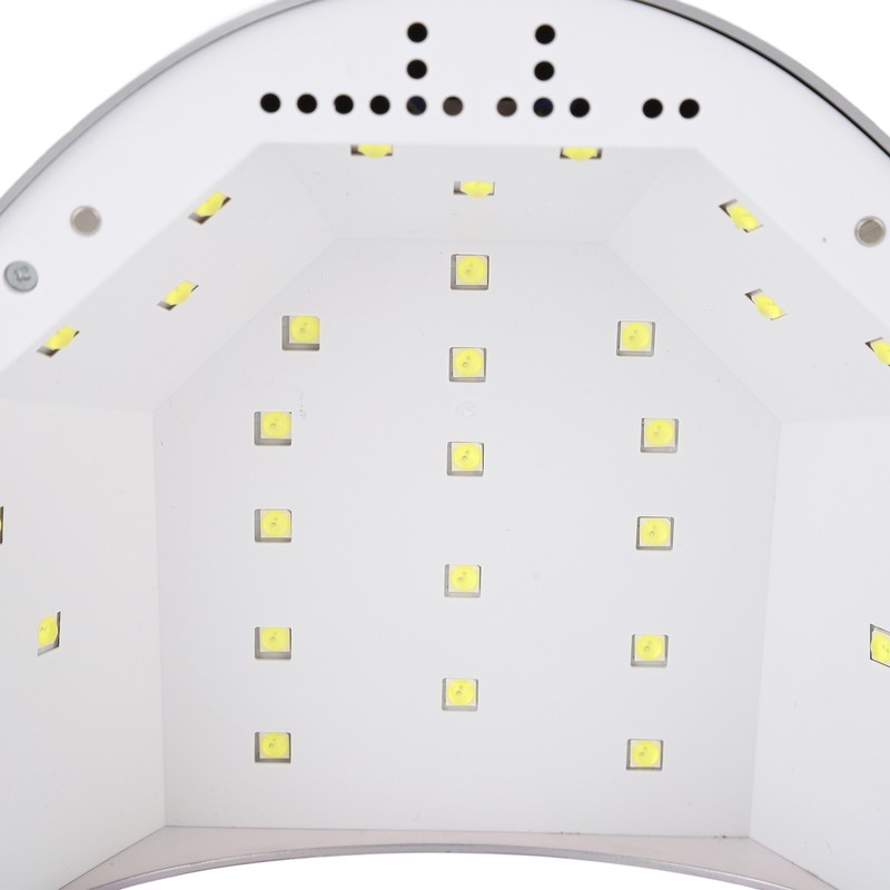 UV LED Nail Lamp 48W Dual Light Source Infrared Intelligent