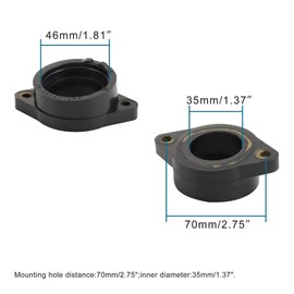 GOOFIT Intake Manifold Pipe Replacement for XS650 1975-1977 TX650 1973-1975 447-13555-01 447-13565-01