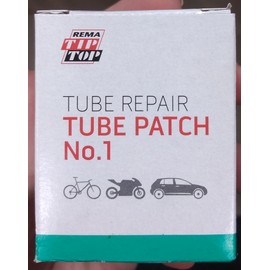 Pack of 30 Rubber Patches / Hose Patches No. 1 Diameter 35 mm Red Edge (Item No. 5000043) + Fishingglue Product Description