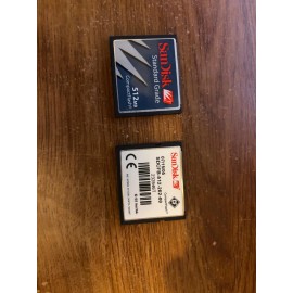 Sandisk  Standard Grade 512MB Compact Flash CF Card  SDCFB-512-202-