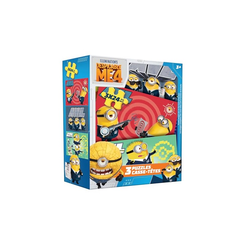 Despicable ME 4 3-Pack Puzzles