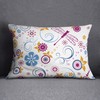 Le Jardin du Lin Cushion Covers, Cotton, Multicoloured, 35 x