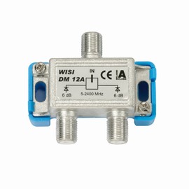 WISI DM 12 A SAT Splitter 2 Way 6 dB
