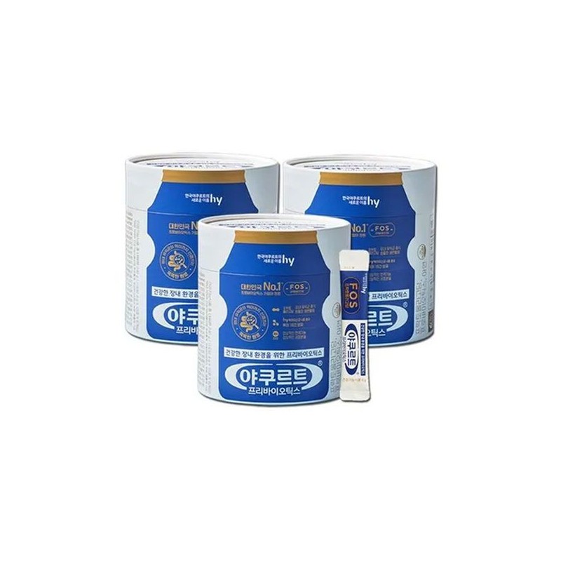 H.Y. 야쿠르트 프리바이오틱스 3통(6개월분)35097394 Yakult Prebiotics 3 Bottles (6-Month Supply)
