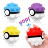 MODEQQ 4 Stück Pop Fidget It Ball Stressball, Fidget Ball