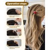Mini Claw Clips for Women, Stylish Small Hair Clips for