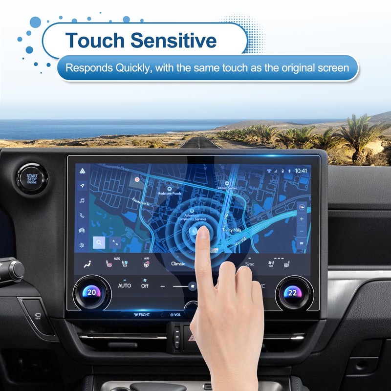 Coleya 2024 2025 GX550 Screen Protector for Lexus GX 550
