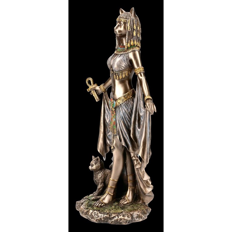 Unbekannt Ancient Egyptian Bastet Figure with Ankh Veronese Cat Goddess