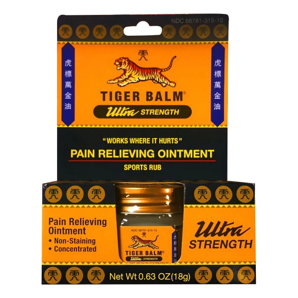 Pomada Tiger Balm Ultra Strength 18g Extra Fuerte - Imp