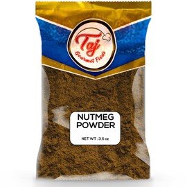 TAJ Nutmeg Powder 3.5oz (100g) | Nutmeg Ground, Jaiphal Powder