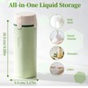 Leak Proof Travel Bottles 4 Pack 30ML, Refillable Toiletry Containers