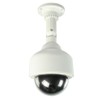 Ex-Pro White Speed Dome Dummy/Fake CCTV Security Camera/indoor housing camera.