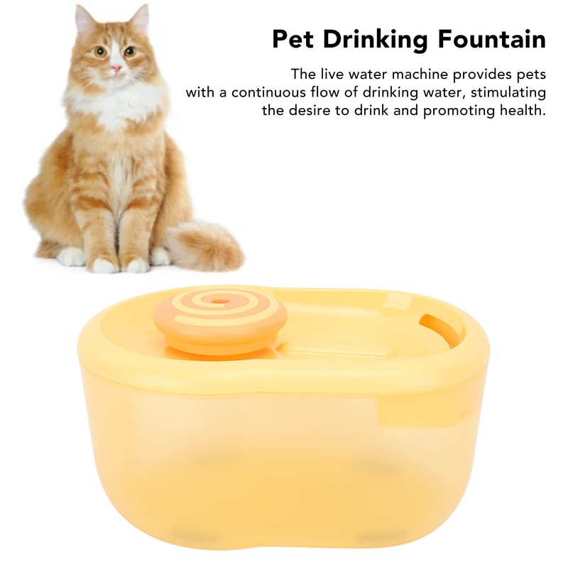 Cat Water Fountain Multifunction Quiet Circulating Filtration Large Capacity Automatic
