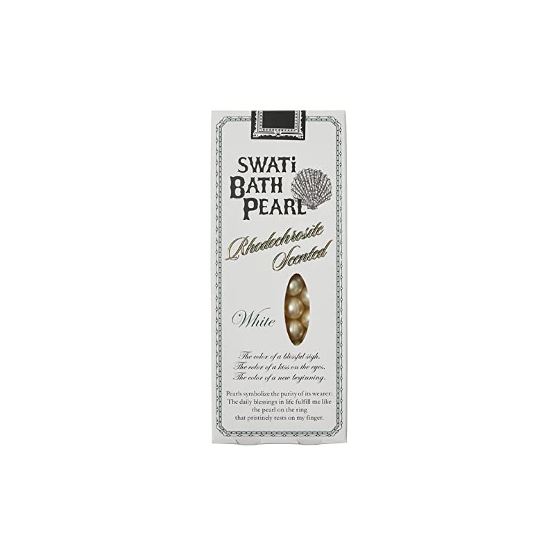 SWATi BATH PEARL (S) Swaty Bath Pearl, White, 0.4 oz