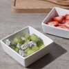 Foraineam 10-Piece Porcelain Ramekins, 4 Ounce Ramekin Bowl Set Square