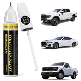 Pholeon (Oxford White (YZ) Car Touch Up Paint for ford,Car Paint Scratch Repair Kit,2 in 1 Premium Scratch Remover Pen with Exact Color-Matched