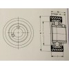 CJ RCSM-16S Rubber Cartridge Bearing RCSM205-16S HVAC Set Screw Bearings