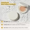 MOONSHOT KOREA Matte Fit Cushion Foundation Full Coverage Matte Finish,