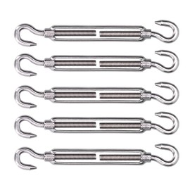 Ratouy Wire Rope Tension, Anti-Rust Turnbuckle for Adjusting Tension (M4)