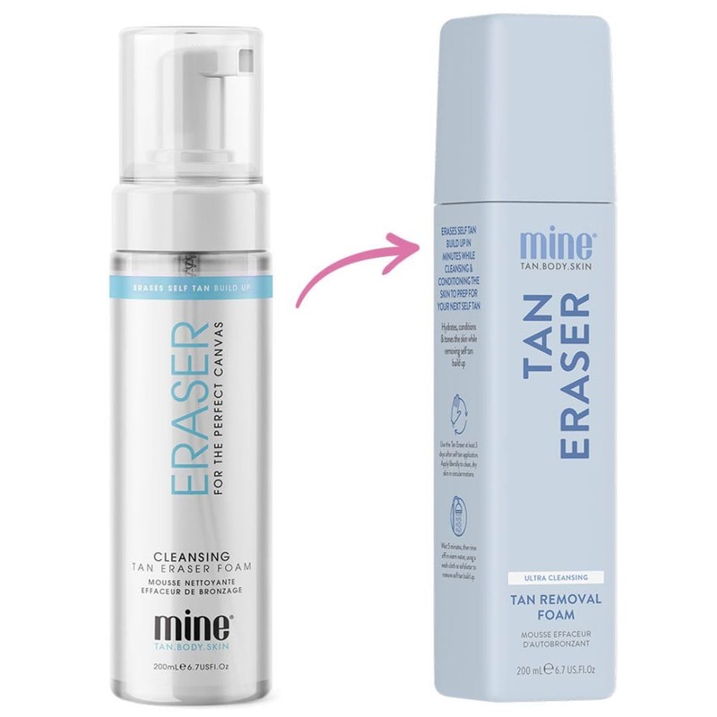 Minetan Self Tan Eraser Foam | Tanning Removal Foam -