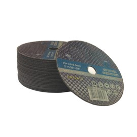 (Pack of 50) 75mm (3") Stainless Steel Cut Off Discs - Air Tool Metal Cutting Discs