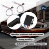 XYgdhqpt 2Pcs 4733242 Tail Light Harness Pigtail,Plug and Play