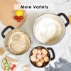 Rorence Stainless Steel Mixing Bowls: Stackable Mixing Bowl Set with