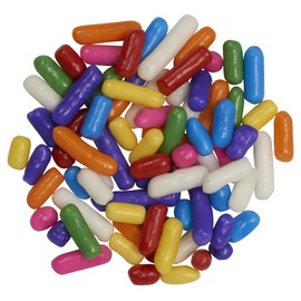 DECOPAC Candy Sprinkles, 26oz, Rainbow Sprinkle Mix, Fancy Sprinkles in Handheld Container, Edible Sprinkles For Celebration Cakes, Cupcakes, Cookies - Rainbow Sprinkle Mix