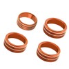 Kacepar Car Styling Air Conditioning Knobs Circle Trim, Air Conditioning
