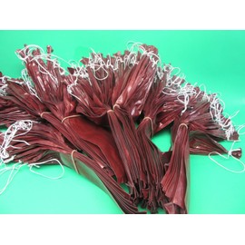 (200) Fresh fibrous Summer Sausage Casings Sleeves for 200 lbs of meat. 1-lb size. 12" x 1 1/2" size. Add venison, beef, pork, elk, moose etc.