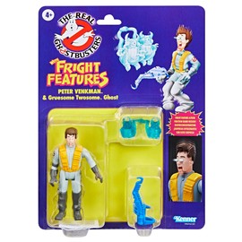 Ghostbusters Cazafantasmas Kenner Classics The Real Peter Venkman & Gruesome Twosome Ghost Toys, Figura de acción Retro, Juguetes de Cazafantasmas para niños a Partir de 4 años