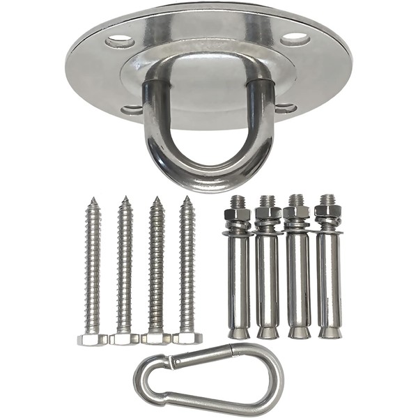 GiGant Stainless Steel Round Hook Ceiling Wall Mounting Hardware Aerial