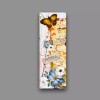 Original Find Beauty collage bookmark with flowers 6x2 in clear