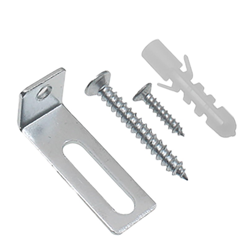 FDXGYH 10set White Board Mounting Hardware L-Shaped Whiteboard Hanging Brackets