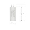 Capacitor 4 µF Especially for Somfy Roller Shutters with Small
