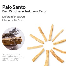 Palo Santo Holy Wood (Large Pieces) for Spiritual Cleansing (100g)