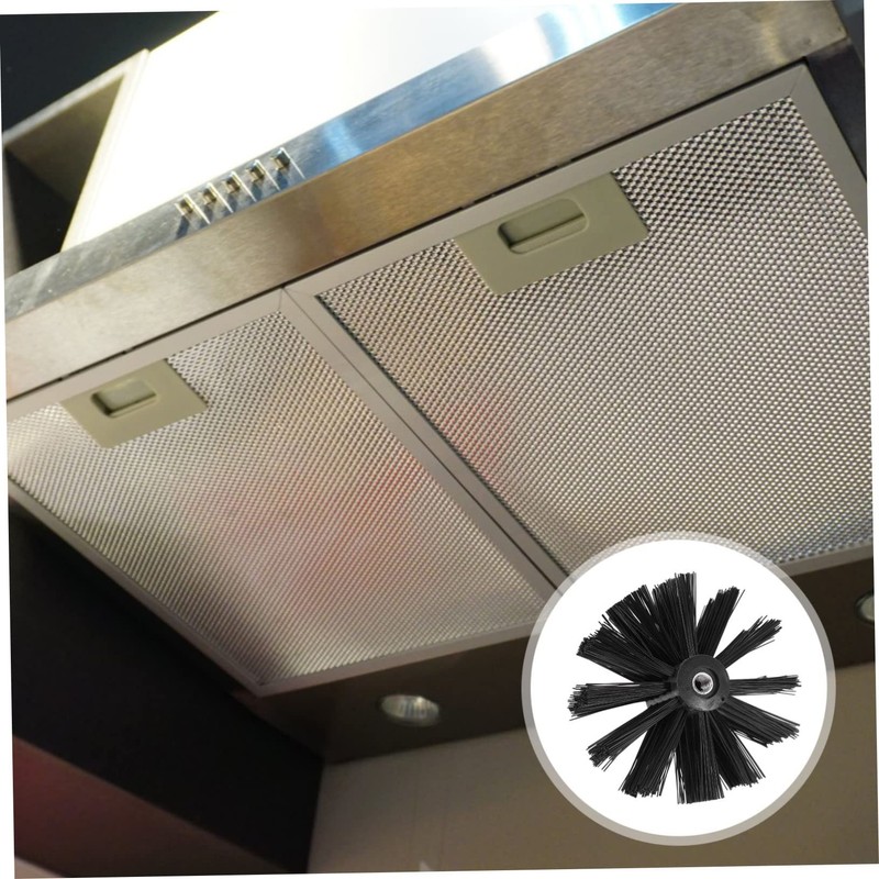 Cabilock 6pcs Chimney Brush for Fireplace Dryer Vent Cleaning Non-Scratch