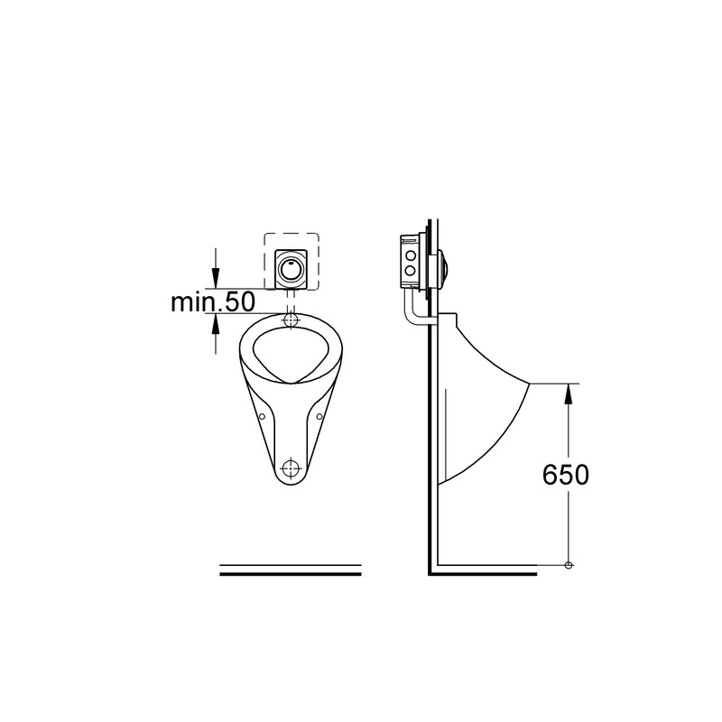 Grohe Surf 38808SH0 Actuator Plate 116 x 144 mm /