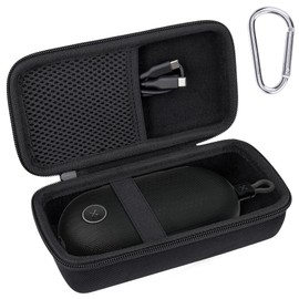 co2CREA Hard Case Replacement for Blue Tees Golf Player Go - Compact GPS Speaker, Portable Travel Case with a Carabiner