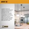 The Can Converter Off-White Paintable Plastic Goof Ring for Ceilings