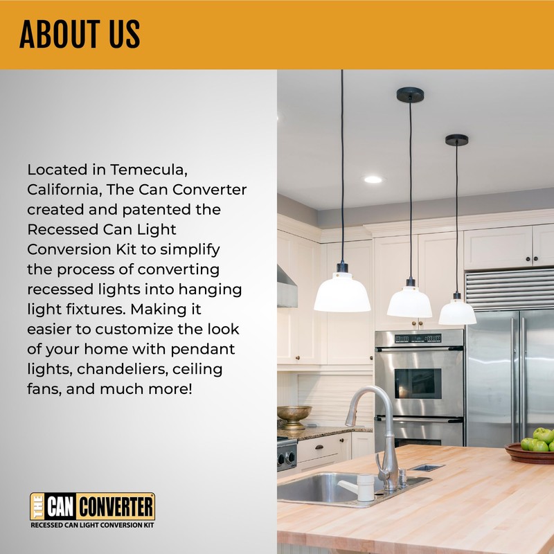 The Can Converter Off-White Paintable Plastic Goof Ring for Ceilings