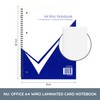 Nu Office A4 Wiro Laminated Card Notebook