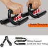 Push-up handles, 1 pair of push-up handles with handle, push