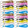 PIBIMoicy 24 Pcs Smores Rubber Key Chain Campfire Theme Birthday