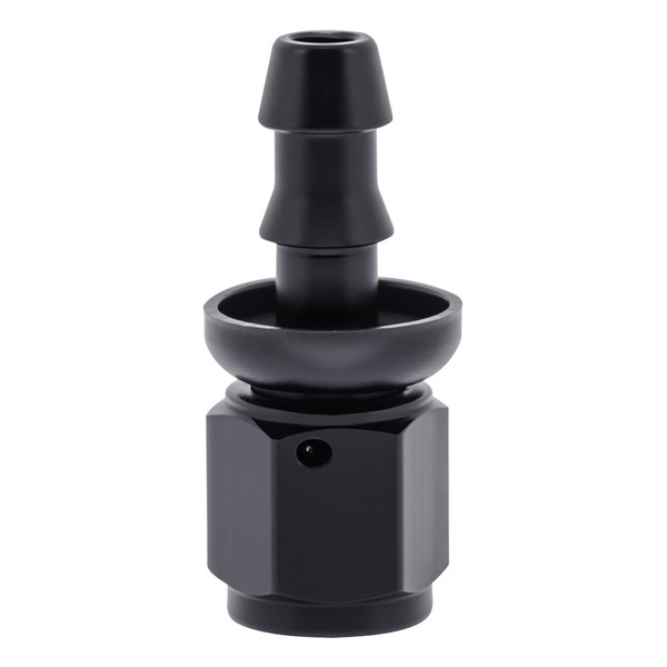 VehiMata 6AN Straight Push Lock Fuel Hose Fitting End Adapter