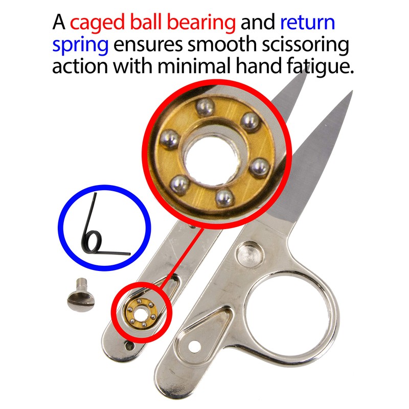 Ultima 4.5” Thread Nippers – Hot Forged Precision Thread Snips,