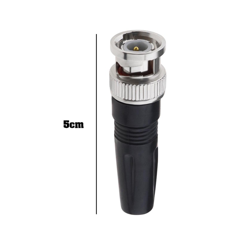 Create idea 8Pcs BNC Male Connector Replacement BNC Male Soldering