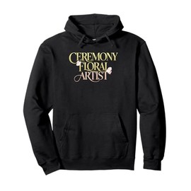 Ceremony Floral Artist Wedding Flowers Pullover Hoodie