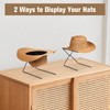 WOMACO Hat Stand for Display - Metal Cowboy Hats Display